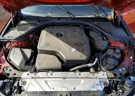 2021 BMW 330Xi z USA, uszkodzony, nr VIN 3MW5R7J01M8B60951